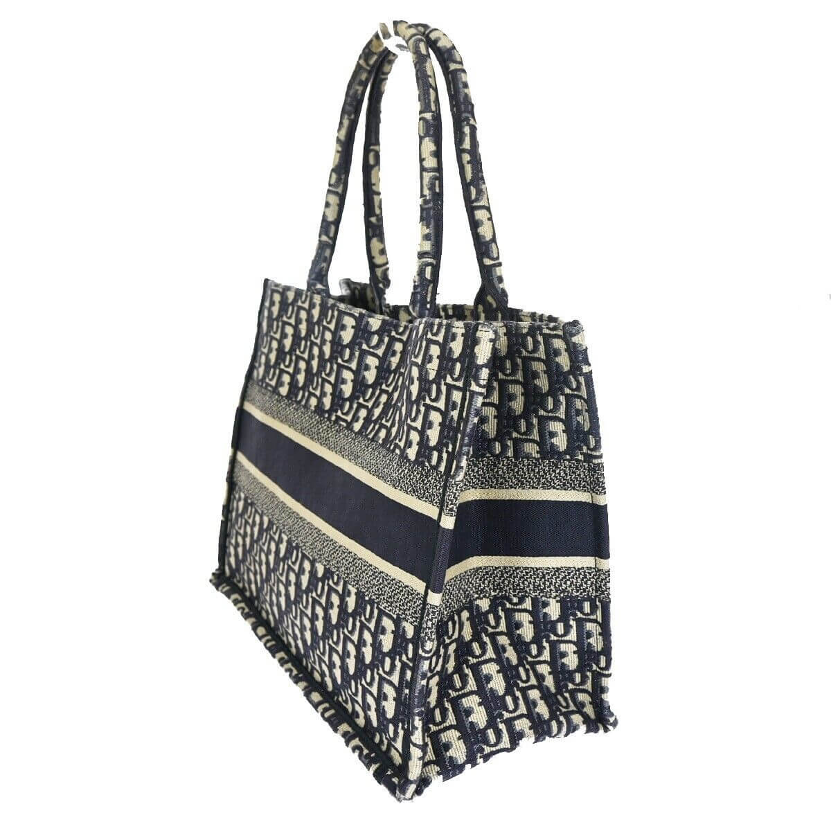 Dior Tote Book Bag in Tela Dior Oblique - Montevago Luxury Bags