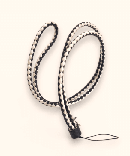 Bottega Veneta  laccio intrecciato in pelle bicolore